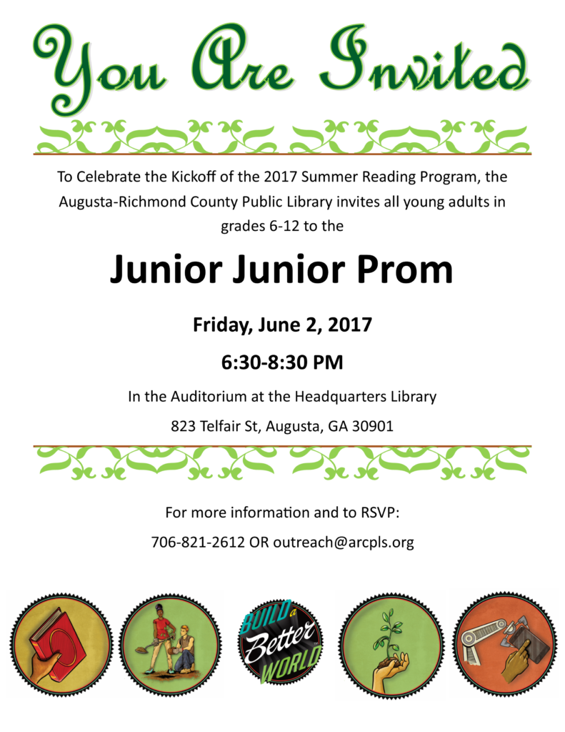 Junior Junior Prom Invitation
